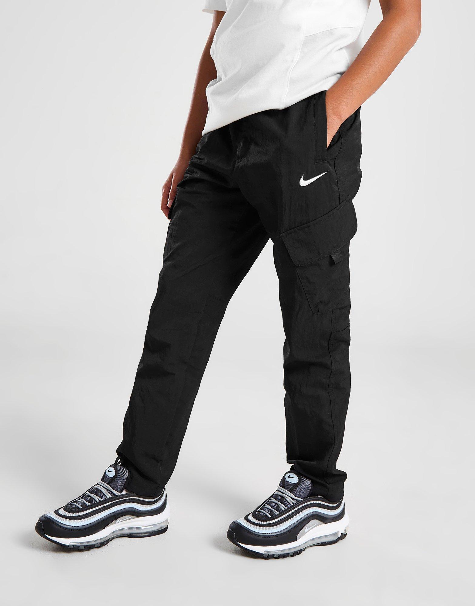 Dětské kalhoty NIKE KALHOTY  ODP WOVEN CARGO PANT B FD3239-010 Černá
