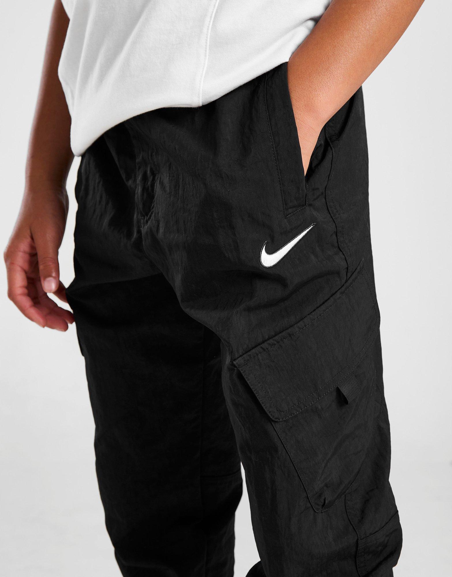 Dětské kalhoty NIKE KALHOTY  ODP WOVEN CARGO PANT B FD3239-010 Černá