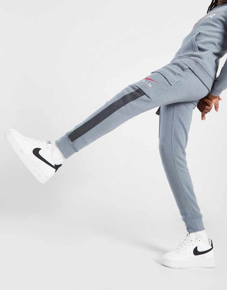 Дитячі штани NIKE ШТАНИ NSW N AIR FLC CARGO PANT BB FV2342-065 Сірий