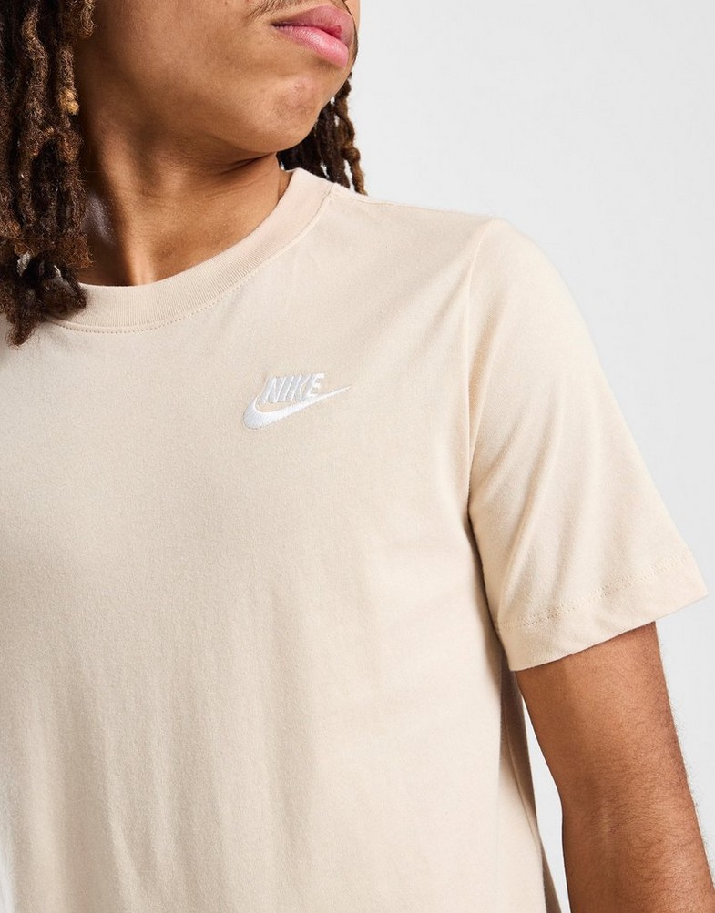 Дитячі футболки NIKE ФУТБОЛКА NIKE SPORTSWEAR BOY AR5254-126 Бежевий