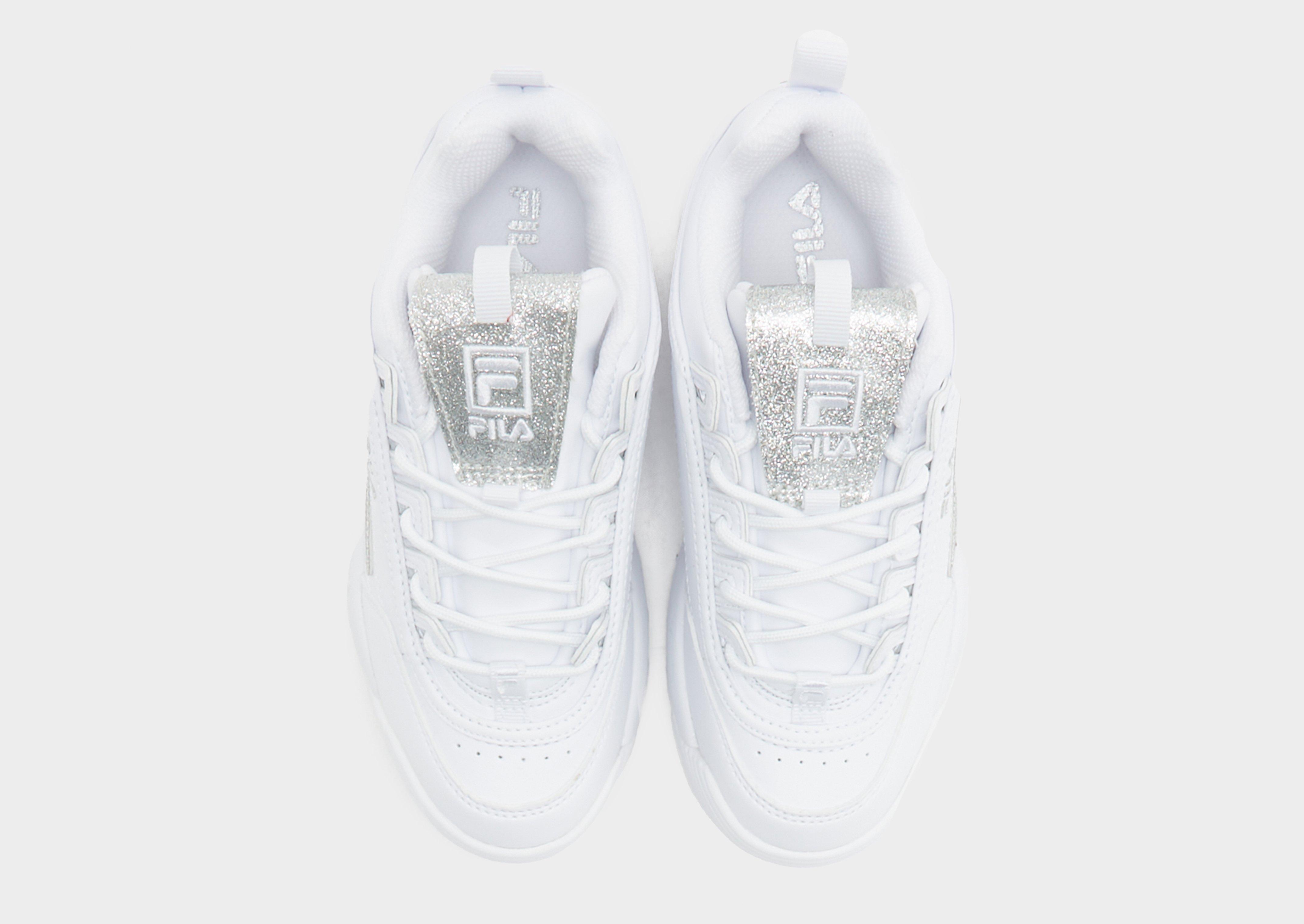 Gyerek sneakers FILA DISRUPTOR  3XM02353-101 Fehér