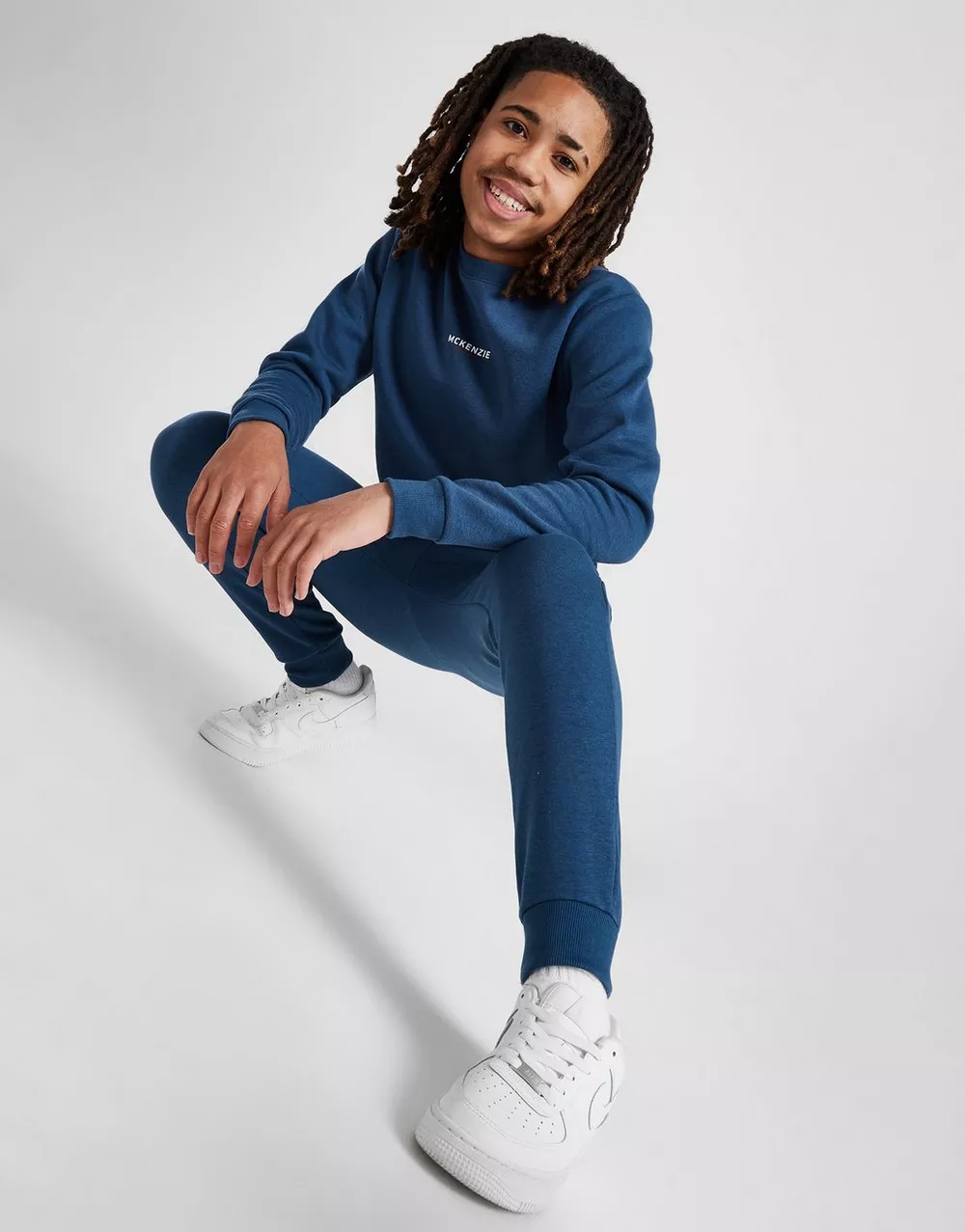 MCKENZIE КОФТА ESS CREW BLUE, фото 1 з 5