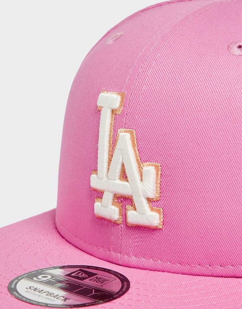 Férfi sapká NEW ERA SAPKA PASTEL PATCH 9FIFTY LA DODGERS LOS ANGELES DOD 60358064 Rózsaszín
