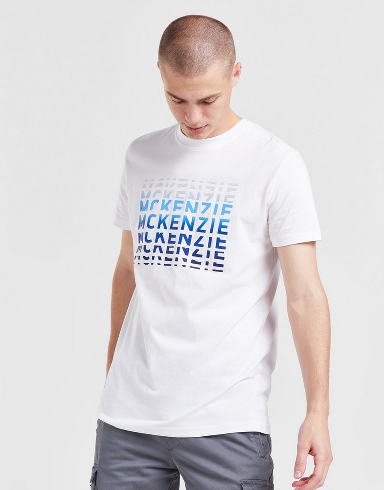 Koszulka, t-shirt męski MCKENZIE T-SHIRT DAZED WHT .