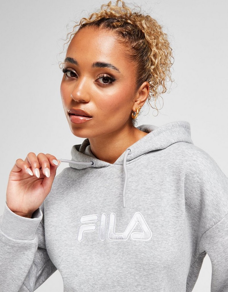 Bluza damska FILA BLUZA Z KAPTUREM FILA KYLEIGH GRY FW23JDW004KYLEIGHGR Szary
