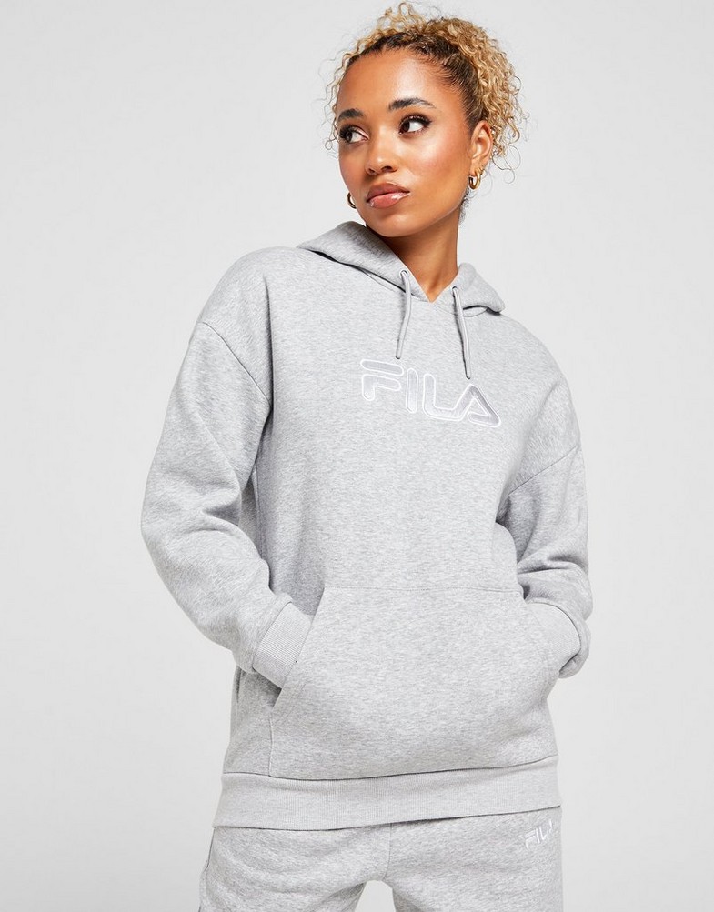 Bluza damska FILA BLUZA Z KAPTUREM FILA KYLEIGH GRY FW23JDW004KYLEIGHGR Szary