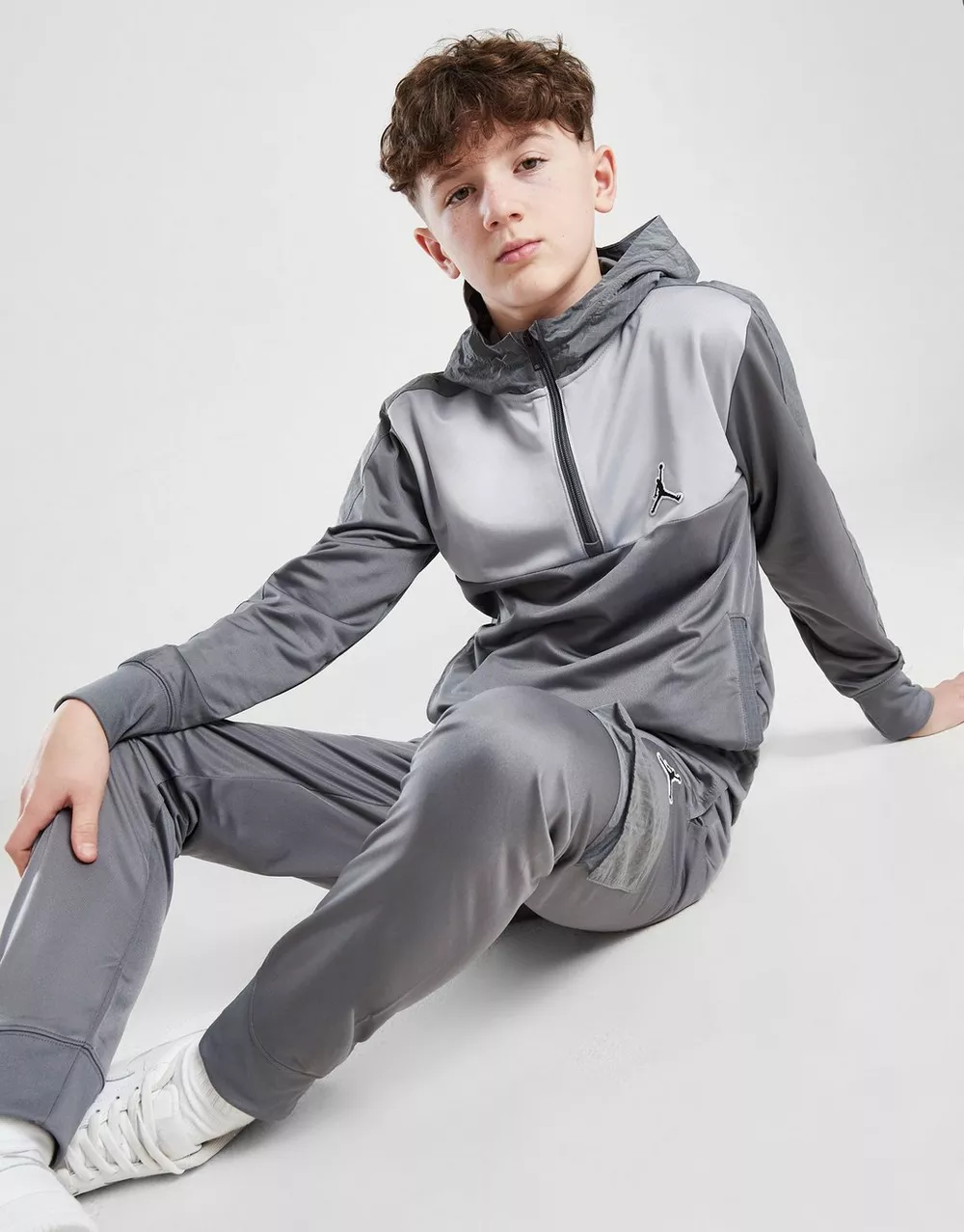 NikeHad JORDAN КОМПЛЕКТ WVN PNL CRGO OH SUIT GRY/BLK B, фото 1 з 5