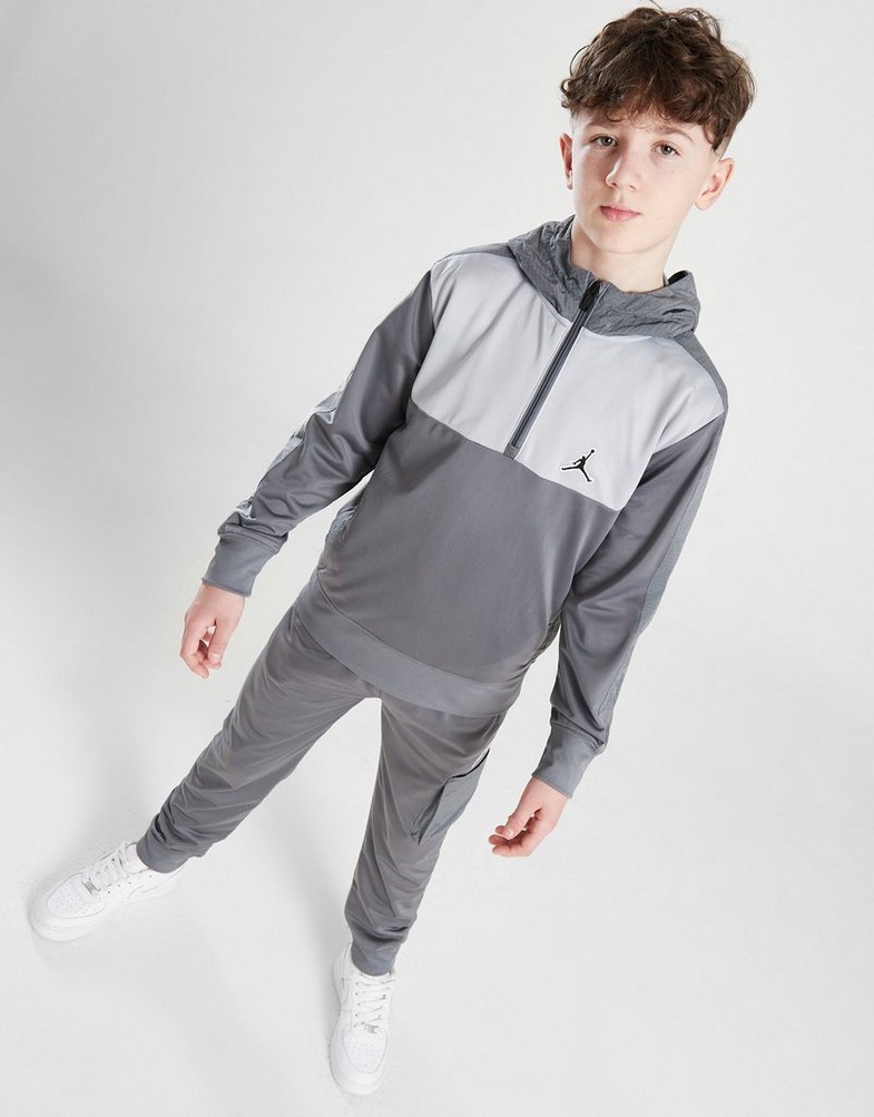 Дитячі спортивні костюми JORDAN КОМПЛЕКТ WVN PNL CRGO OH SUIT GRY/BLK B 95D036-M19 Сірий