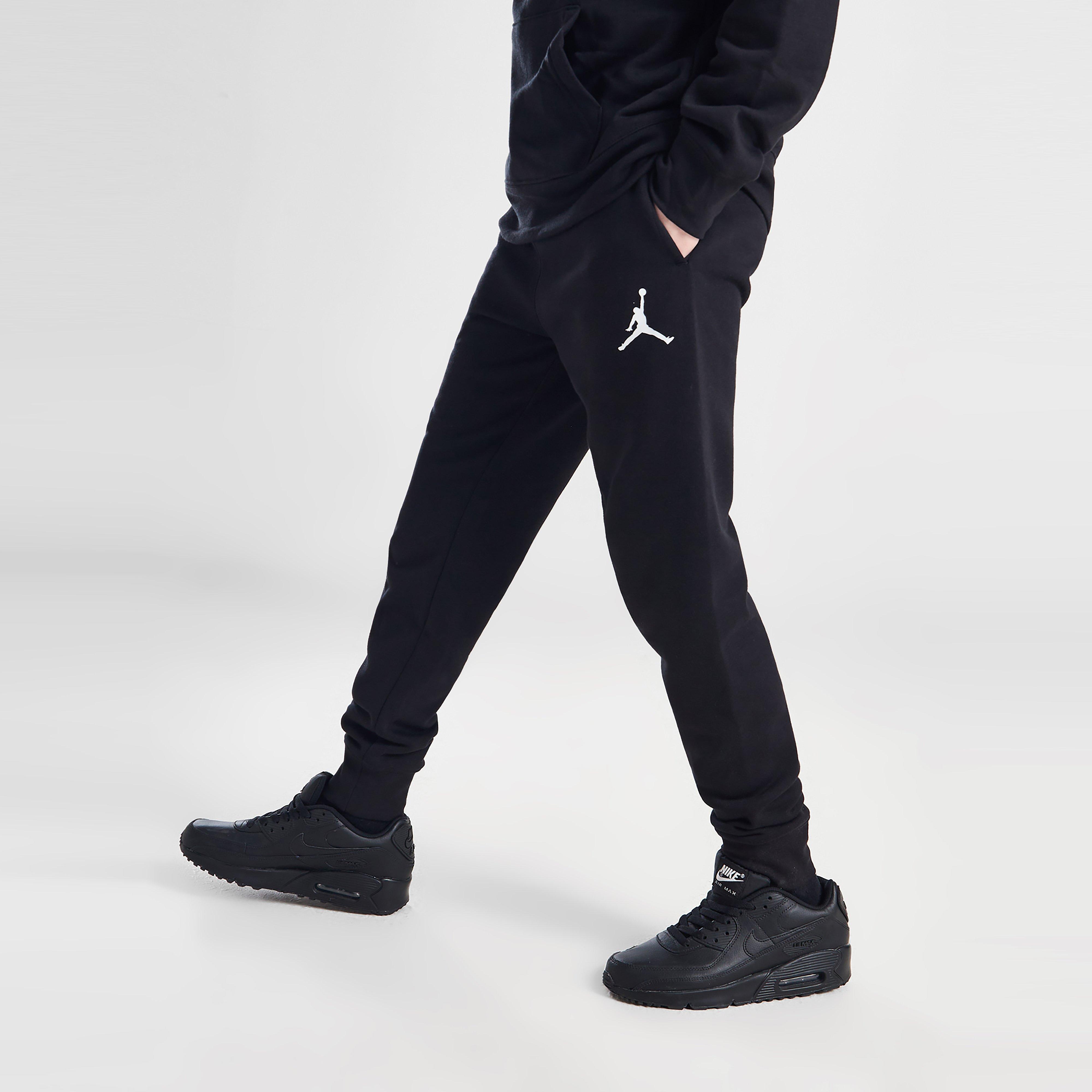 Gyerek melegítőnadrág és jogger JORDAN NADRÁG FADE COLG JOG BLK/RD B