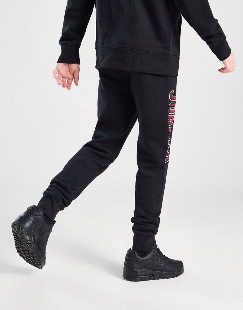 Дитячі штани JORDAN ШТАНИ FADE COLG JOG BLK/RD B 95D092-023 Чорний