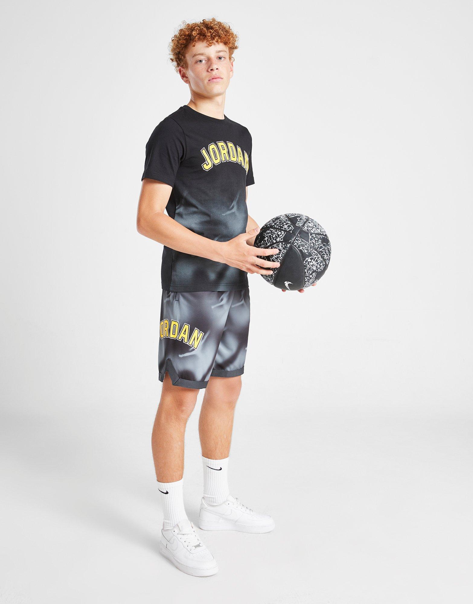 Jordan Šortky  Fade Colg Mesh Shrt Blk/yel B