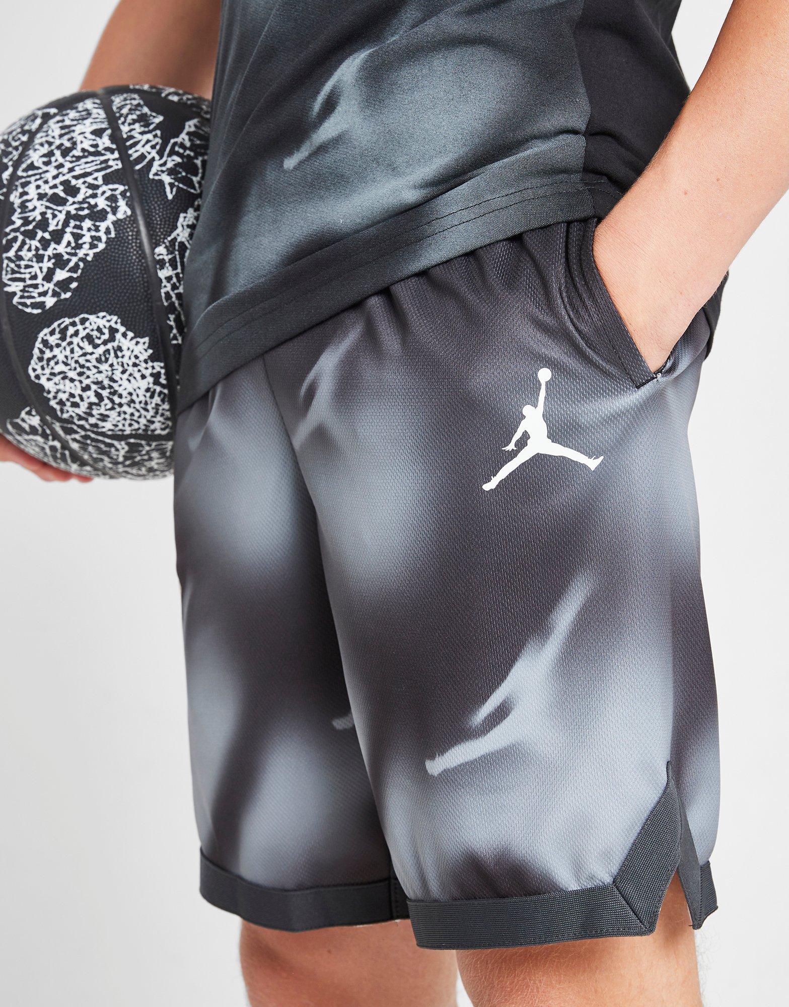 Детски шорти JORDAN ШОРТИ FADE COLG MESH SHRT BLK/YEL B 95D046-023 Черен