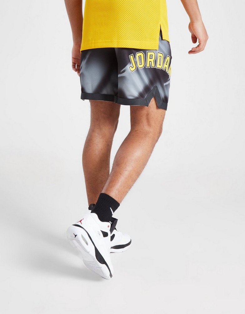 Дитячі шорти JORDAN ШОРТИ FADE COLG MESH SHRT BLK/YEL B 95D046-023 Чорний