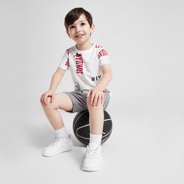 Gyerek melegítőszett JORDAN SZETT AOP T/SHT WHT/GRY