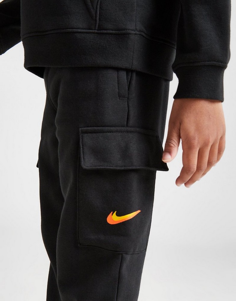 Gyerek melegítőszett NIKE SZETT CARGO OH SUIT BLK$