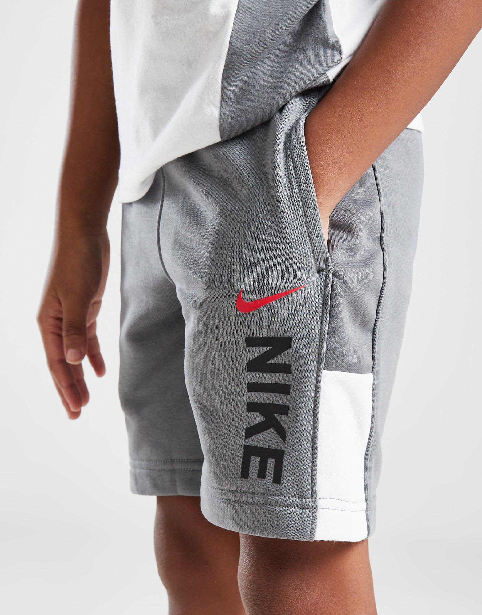 Trening pentru copii NIKE SET HYB T/SHT WHT/GRY 86K767-M19 Alb