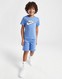 NIKE КОМПЛЕКТ FADE LGO T/SHT BLU/WH