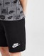 NIKE КОМПЛЕКТ AOP TEE/SHT BLK/GRY