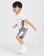 NIKE SZETT HYB T/SHT WHT/GRY