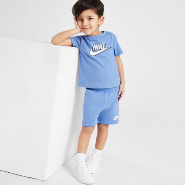 Trening pentru copii NIKE SET FADE LGO T/SHT BLU