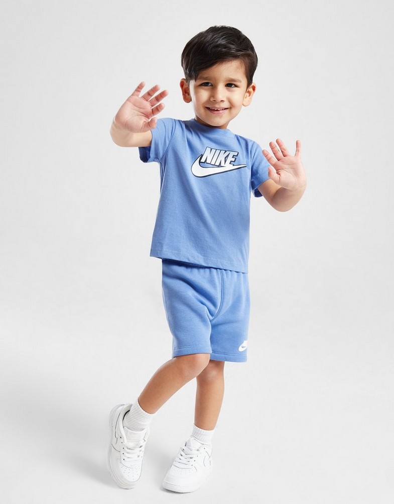 Дитячі спортивні костюми NIKE КОМПЛЕКТ FADE LGO T/SHT BLU 66L919-BGZ Блакитний