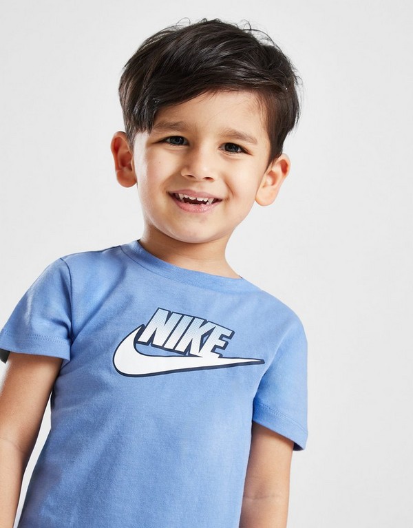 Nike Komplet Fade Lgo T/sht Blu - obrazek 3