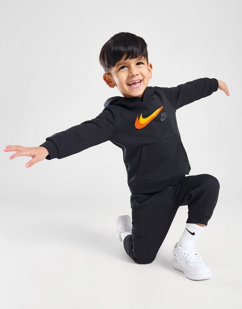 Дитячі спортивні костюми NIKE КОМПЛЕКТ CARGO OH SUIT BLK$ 66M005-023 Чорний