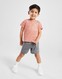 NIKE КОМПЛЕКТ MILER T/SHT ORG/GRY