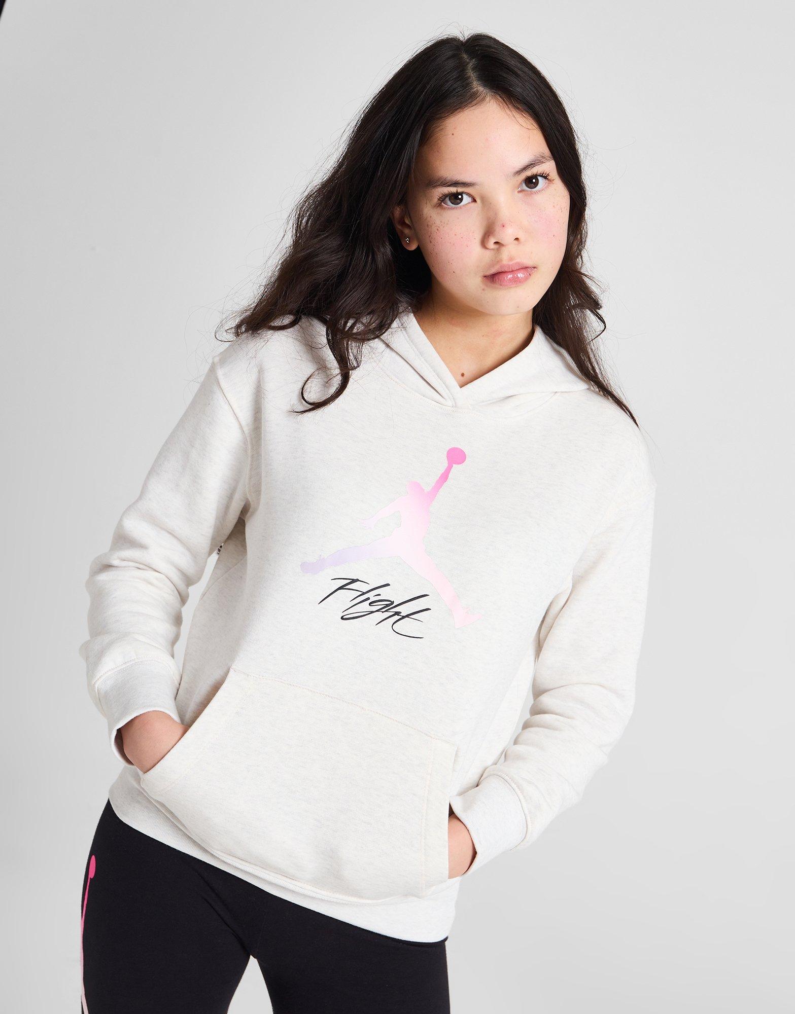 Детски суичър JORDAN (G) FADE JMAN HOOD WHT HTR G 45D053W6N Бял