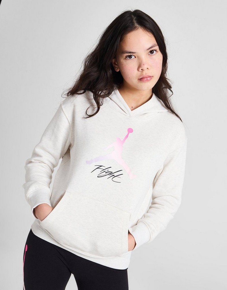JORDAN (G) FADE JMAN HOOD WHT HTR G 45D053W6N Biały
