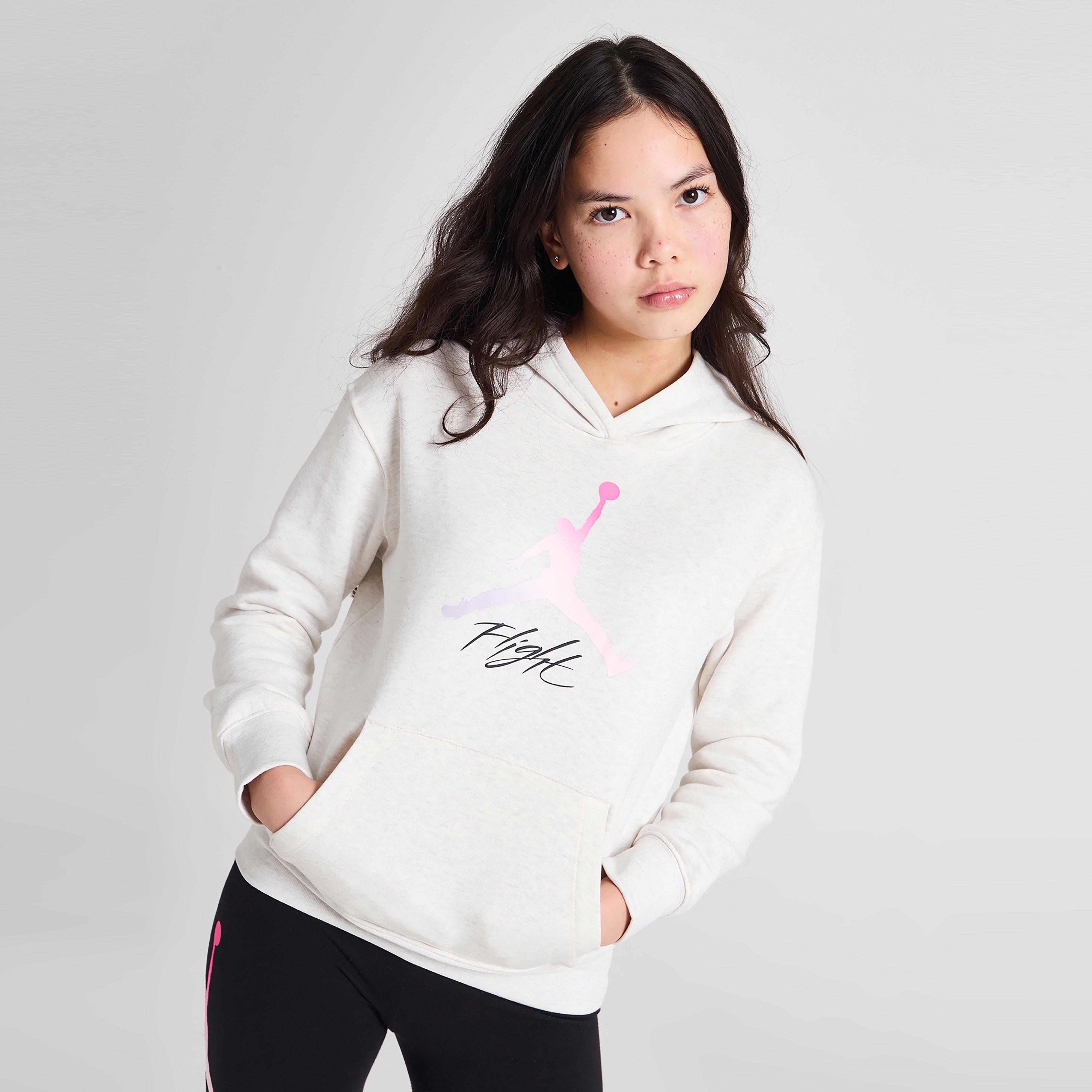 Bluza Hoodie dziecięca JORDAN (G) FADE JMAN HOOD WHT HTR G