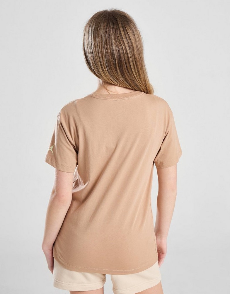 Vaikiški marškinėliai JORDAN MARŠKINĖLIAI 23 FLIGHT SS TEE GIRL G 45C990-X0L Rusva