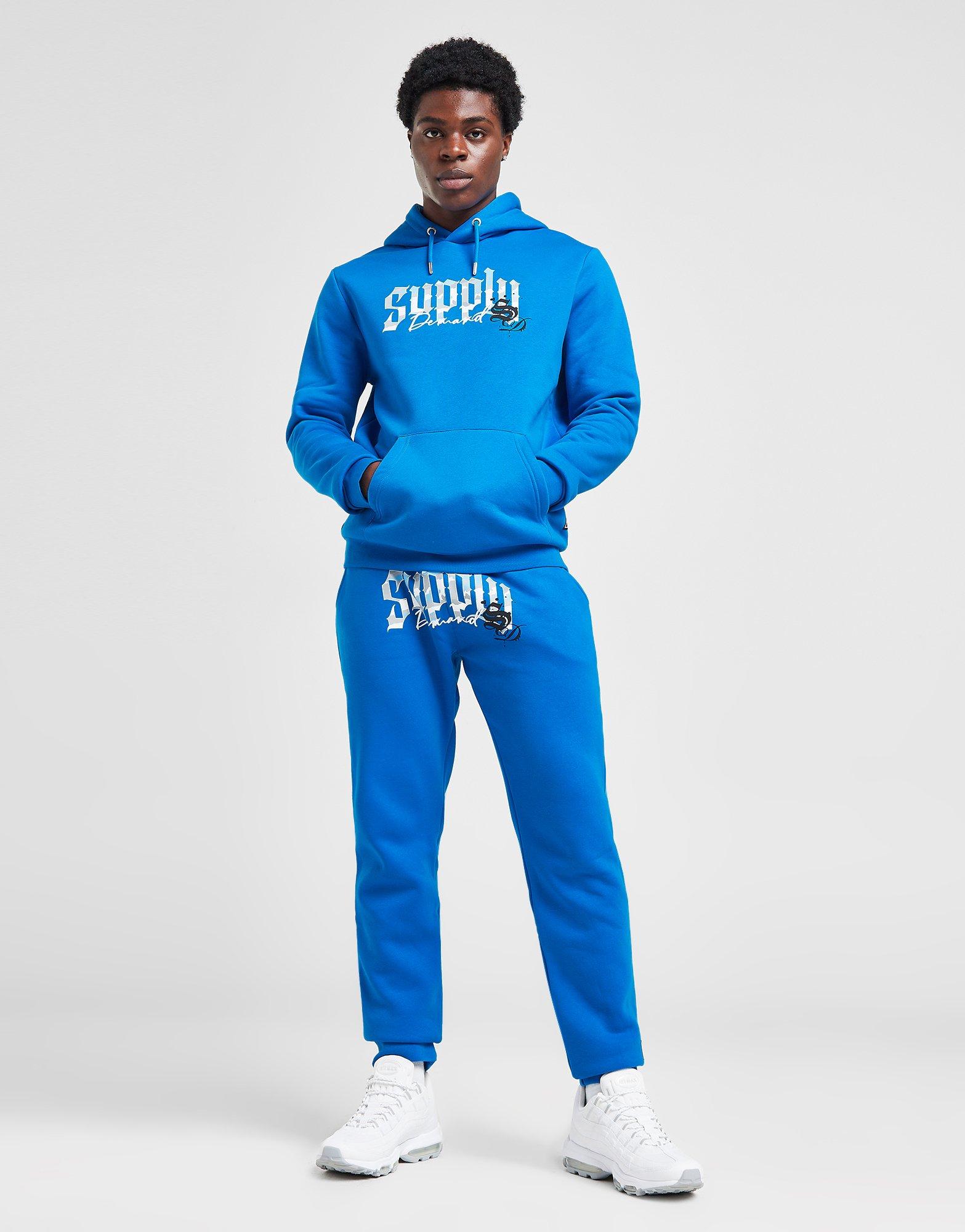 Vyriškas džemperis SUPPLY & DEMAND DŽEMPERIS   SU GOBTUVU BLAZE CAMO BLU . SUPTM16840 Mėlyna