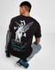 SUPPLY & DEMAND TRIČKO FUSA TEE BLK .