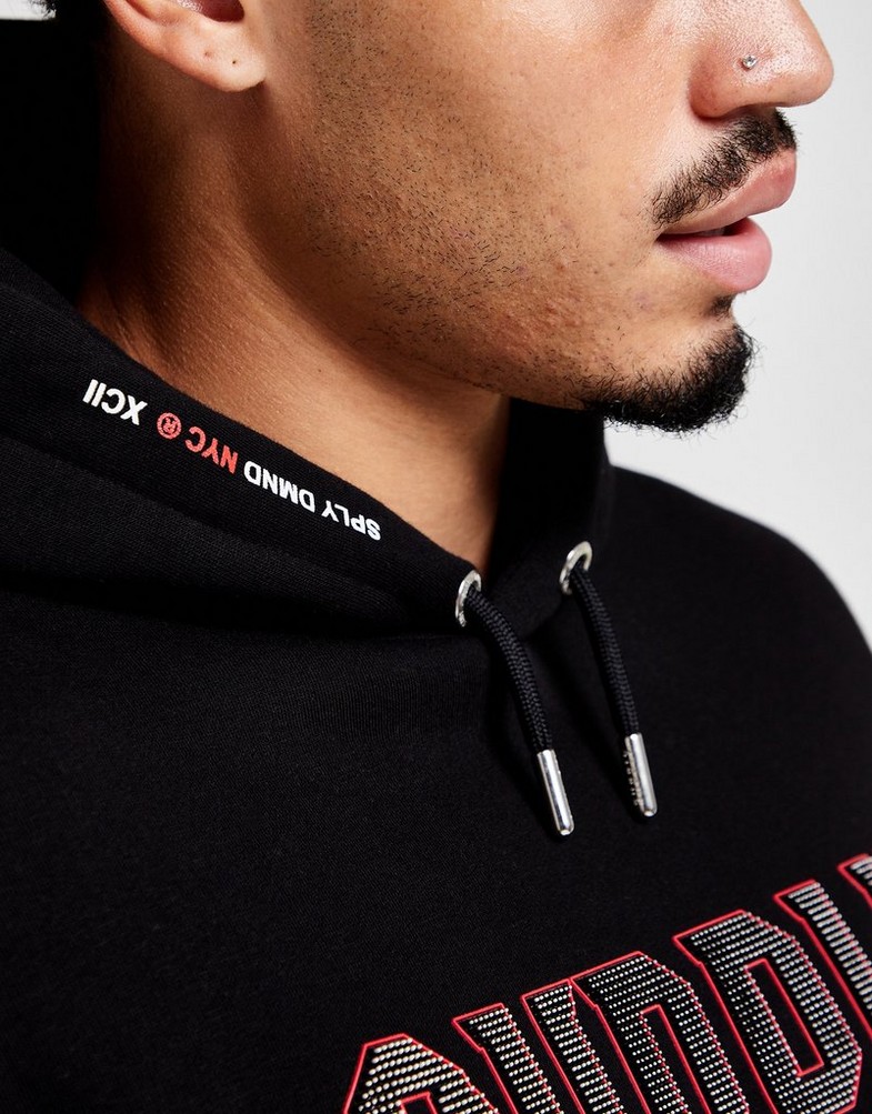 Bluza męska SUPPLY & DEMAND BLUZA Z KAPTUREM BUCK HD BLK . SUPTM16786 Czarny