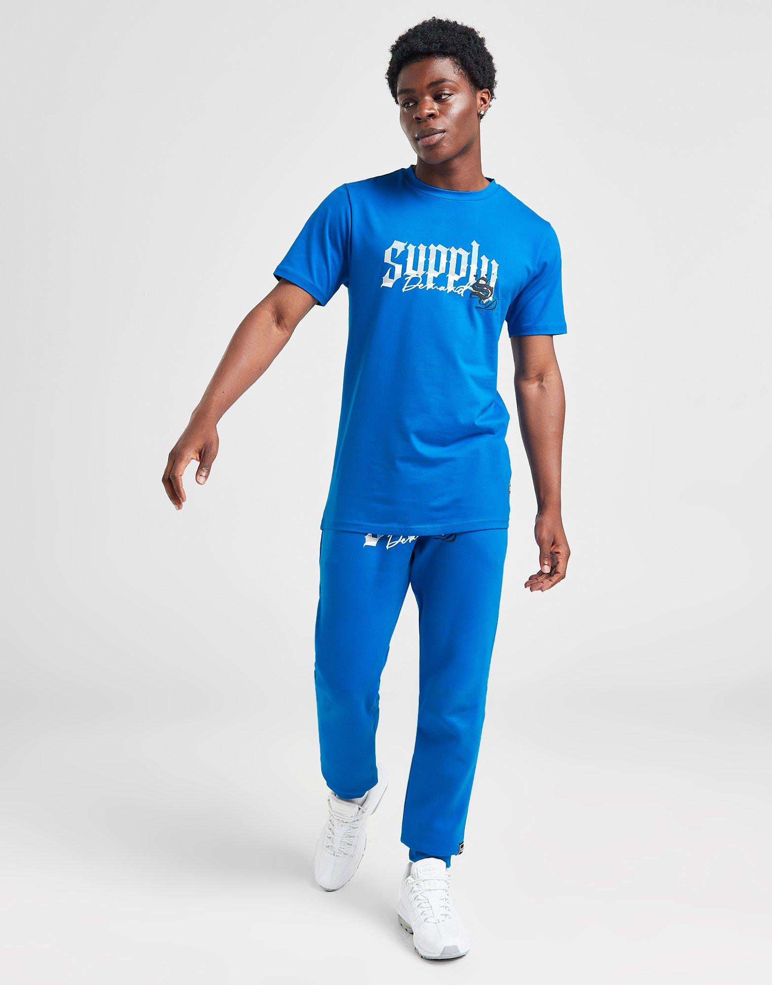 Мъжка тениска SUPPLY & DEMAND ТЕНИСКА BLAZE CAMO TEE . SUPTM16844 Син