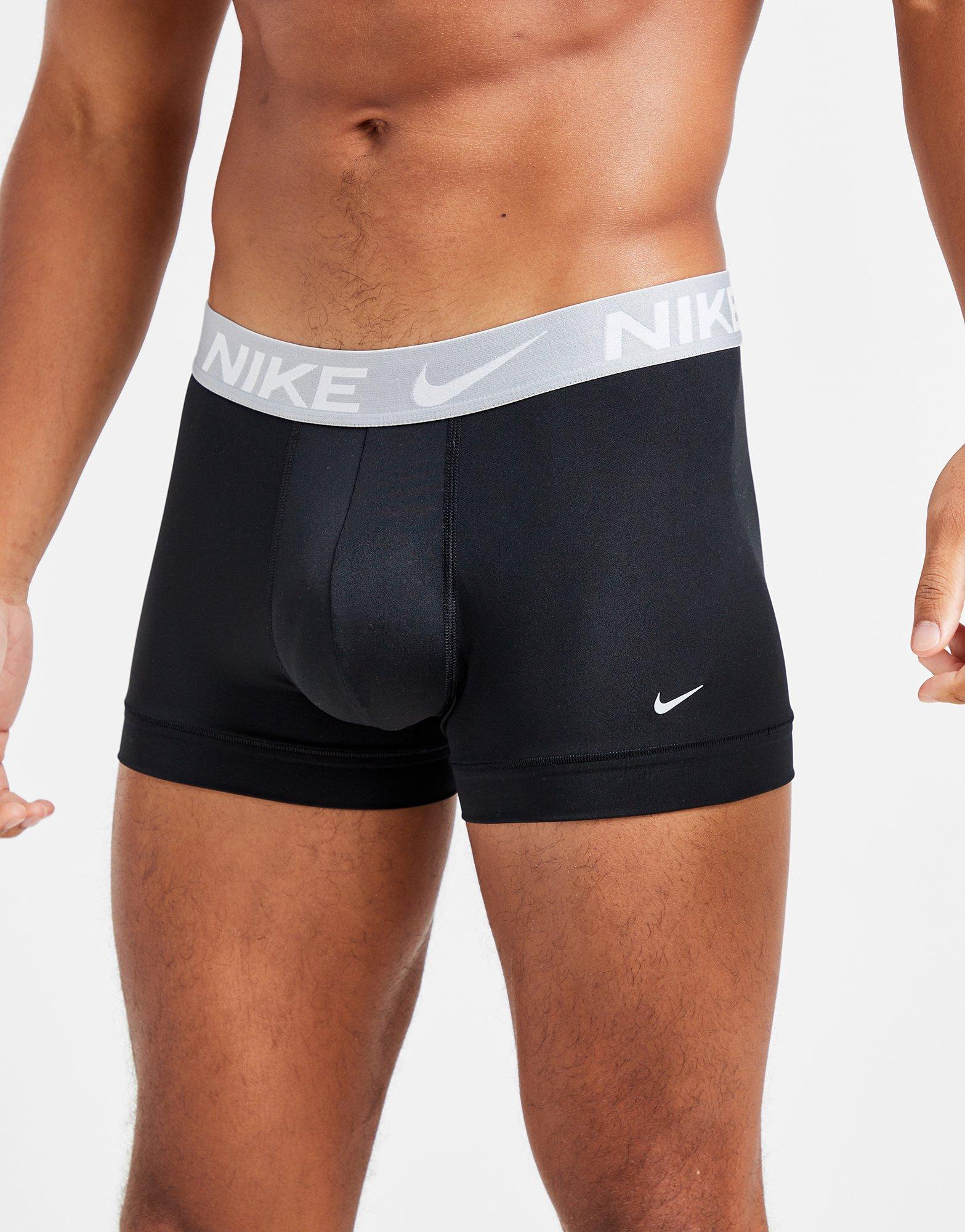 Vyriškas apatinis trikotažas NIKE UNDERWEAR 3PK BLK WB T.ORG/GRY/BLK 0000KE1156C4R Juoda