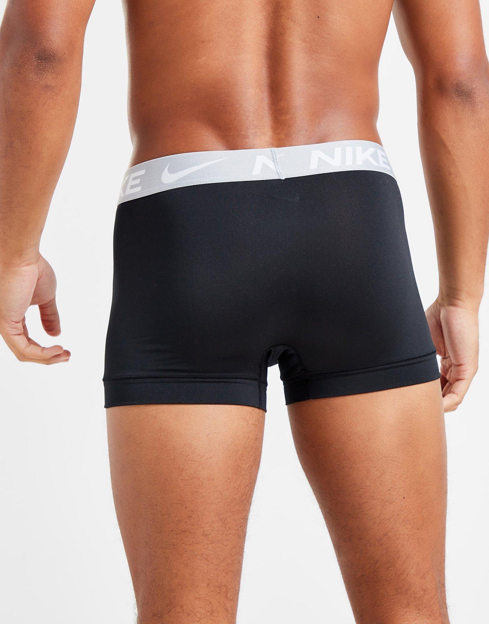 Vyriškas apatinis trikotažas NIKE UNDERWEAR 3PK BLK WB T.ORG/GRY/BLK 0000KE1156C4R Juoda