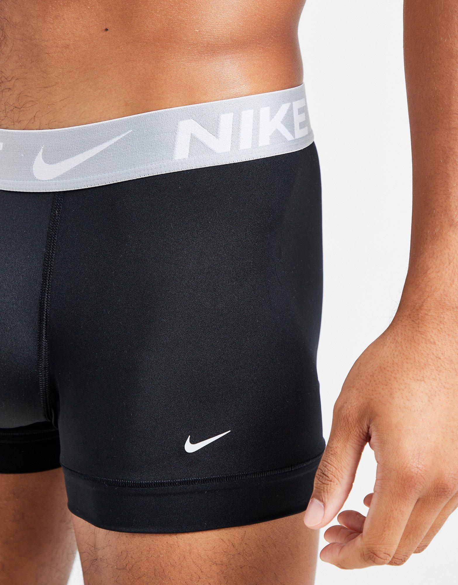 Vyriškas apatinis trikotažas NIKE UNDERWEAR 3PK BLK WB T.ORG/GRY/BLK 0000KE1156C4R Juoda