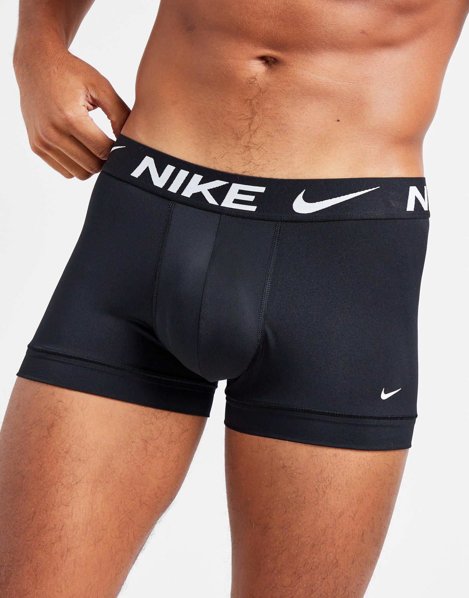 Vyriškas apatinis trikotažas NIKE UNDERWEAR 3PK BLK WB T.ORG/GRY/BLK 0000KE1156C4R Juoda
