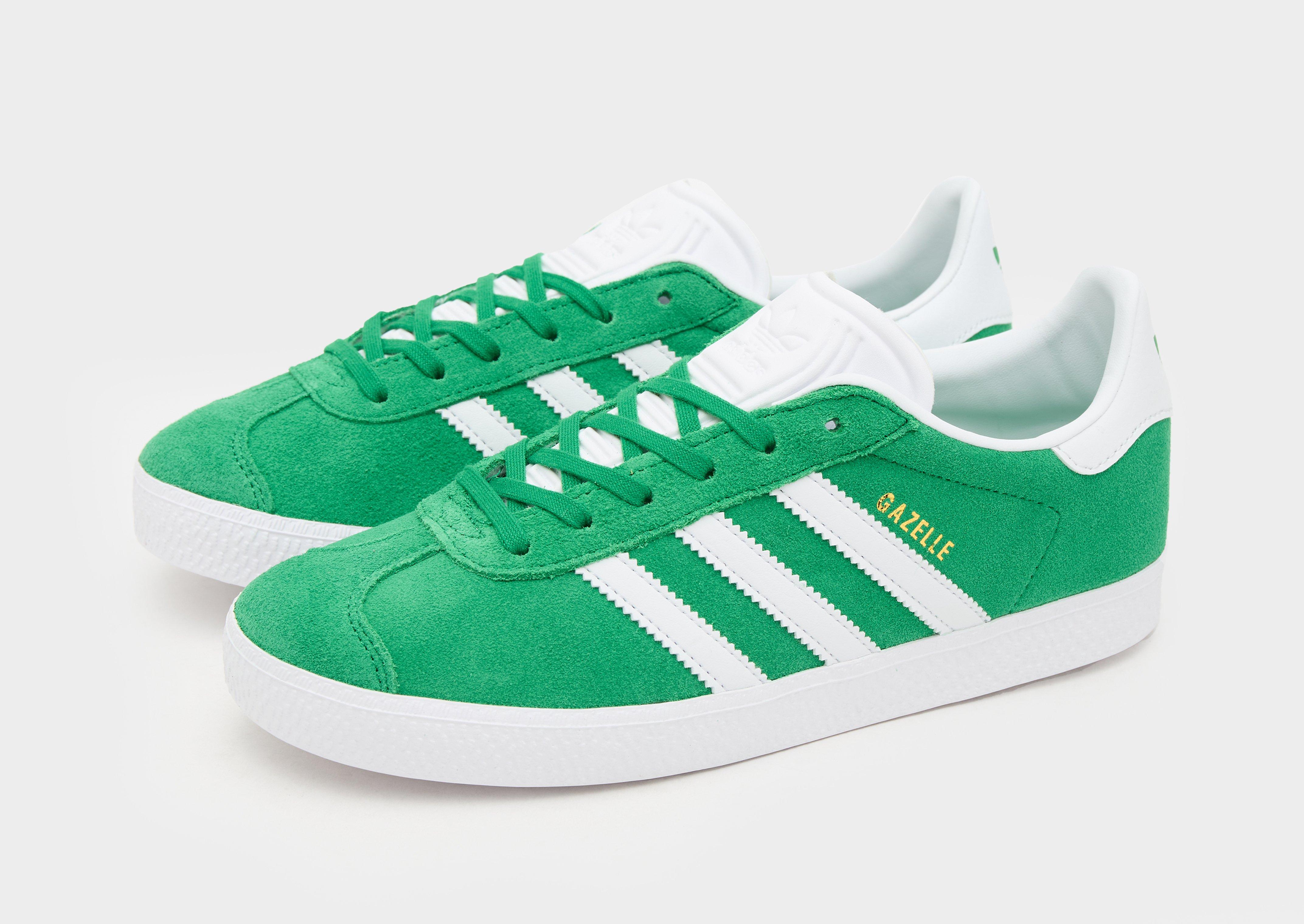 Buty sneakersy dla dzieci ADIDAS GAZELLE J IE5612 Zielony