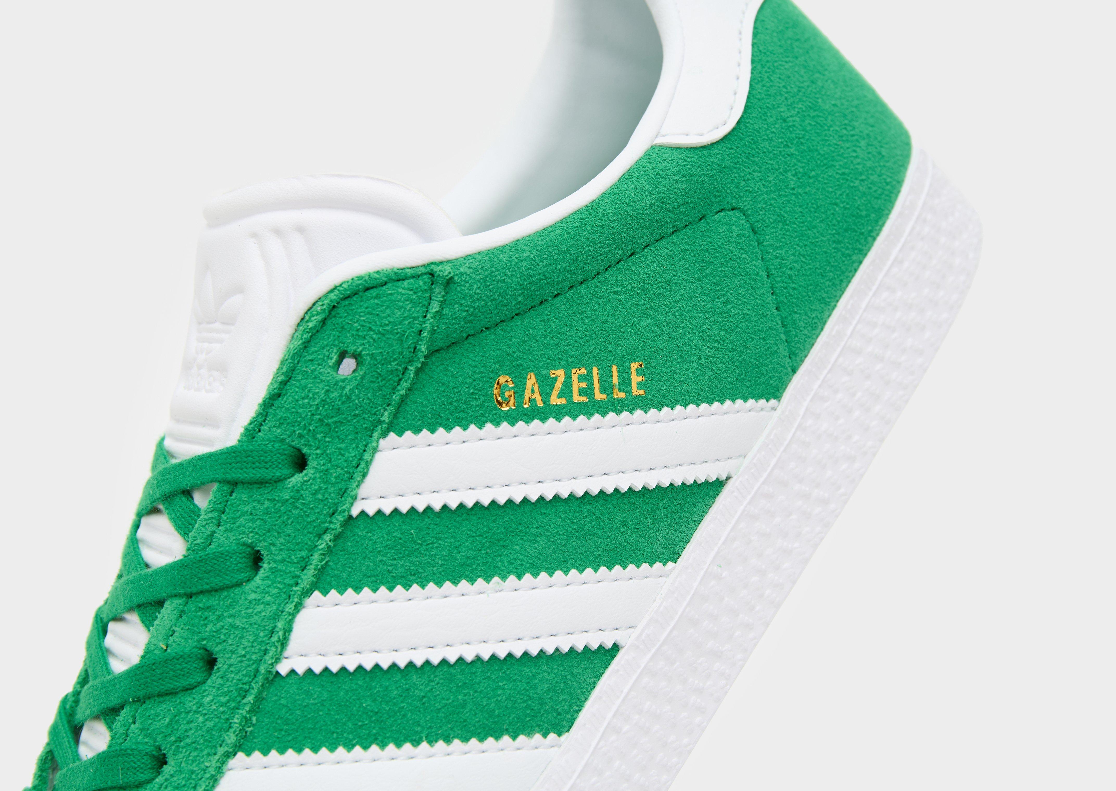 Buty sneakersy dla dzieci ADIDAS GAZELLE J IE5612 Zielony