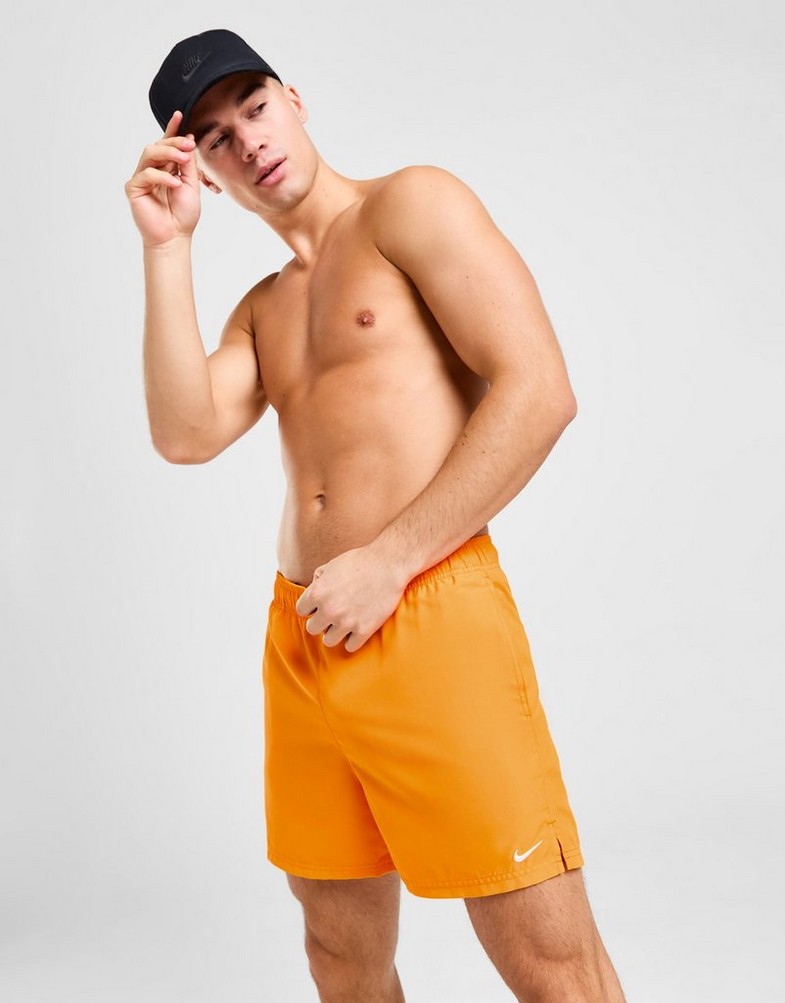 Чоловічі шорти NIKE SWIM ШОРТИ NIKE ESSENTIAL 5" SHORTS NESSA560-811 Помаранчевий