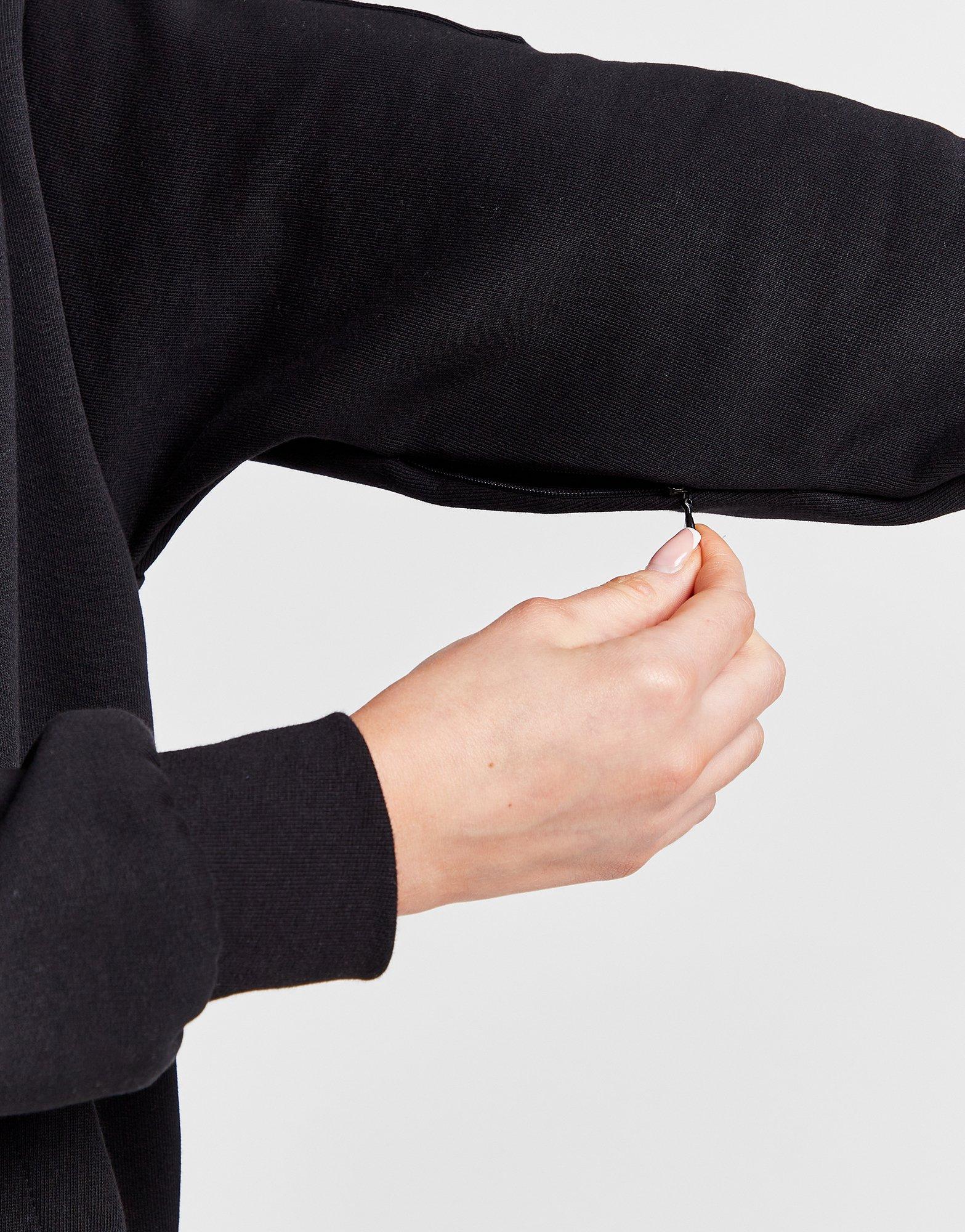 Ženski gornji dio trenirke HOODRICH VESTA S KAPULJAČOM CAMO INFIL HD BLK HW-0423-0353 crna