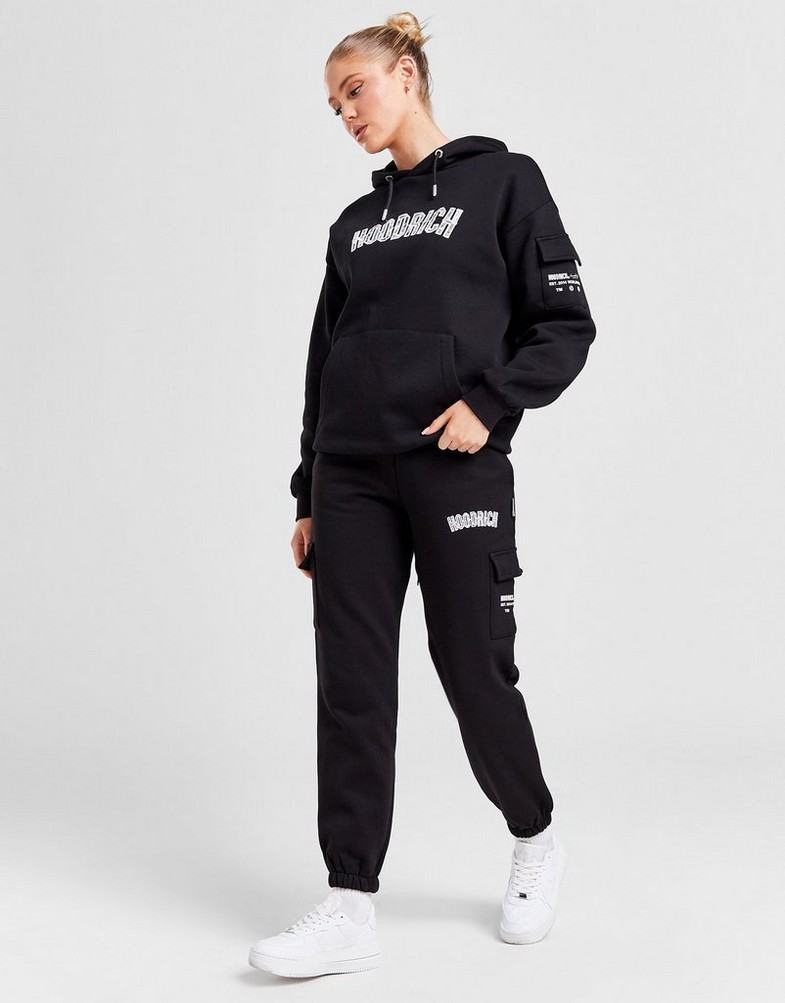 Жіночі штани HOODRICH ШТАНИ CAMO INFIL JOG BLK HW-0423-0354 Чорний