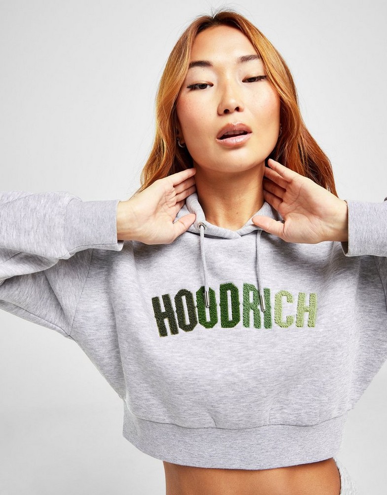 Жіночі кофти HOODRICH КОФТА З КАПЮШОНОМ KRAZE CRP HD GRY/KHK HW-0423-0399 Сірий