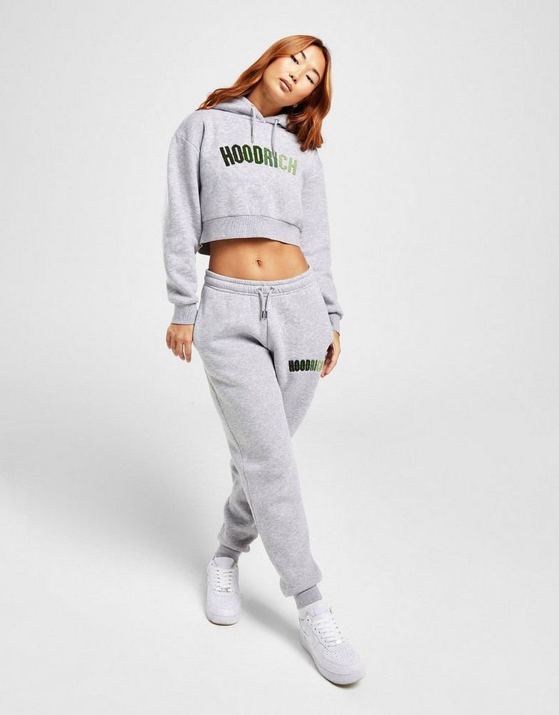 Жіночі кофти HOODRICH КОФТА З КАПЮШОНОМ KRAZE CRP HD GRY/KHK HW-0423-0399 Сірий