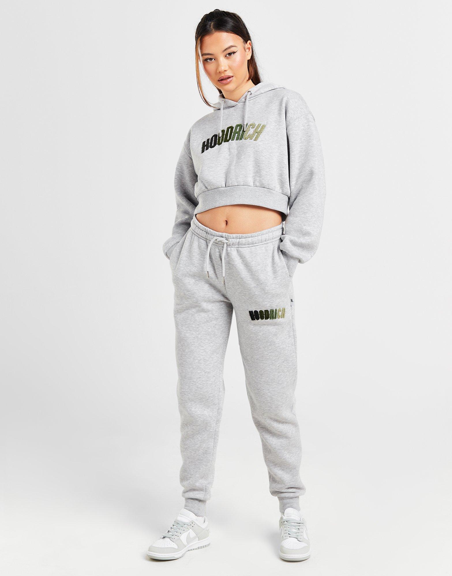 Dámska mikina HOODRICH MIKINA S KAPUCŇOU KRAZE CRP HD GRY/KHK HW-0423-0399 Sivá