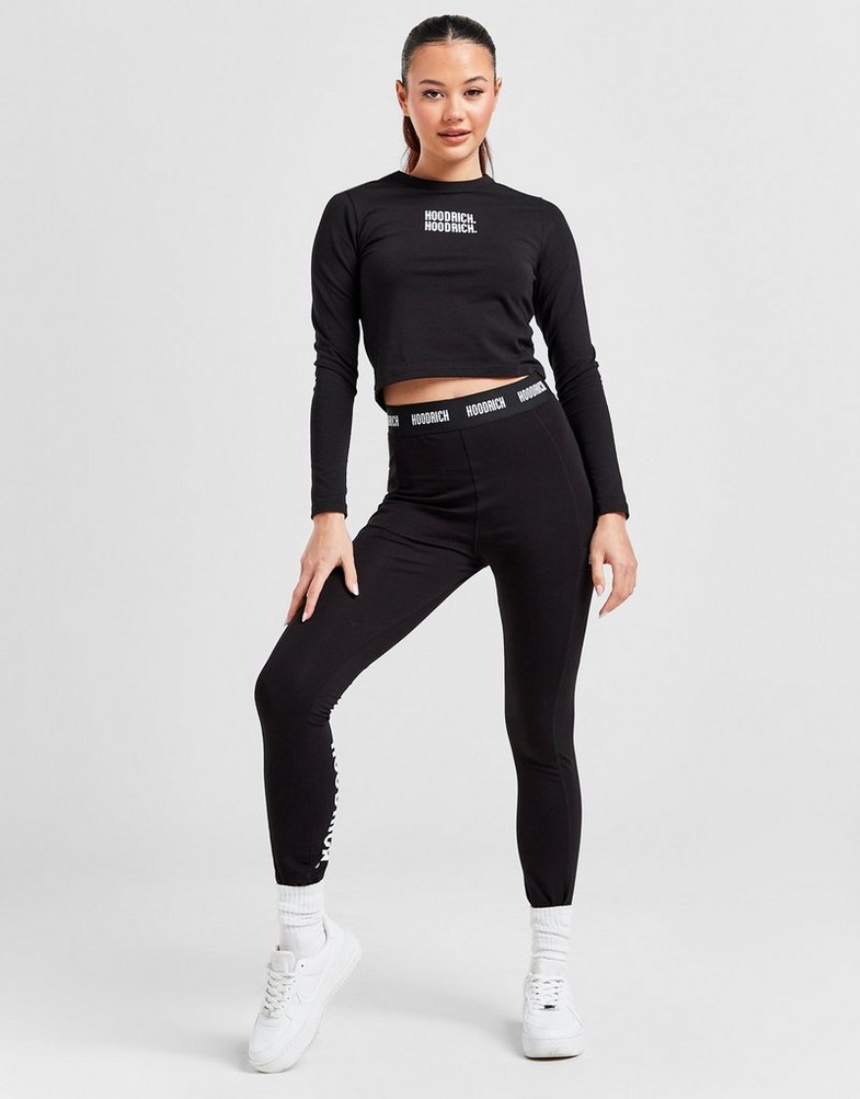 Női leggings HOODRICH INTEL V2 LEGGING BLK