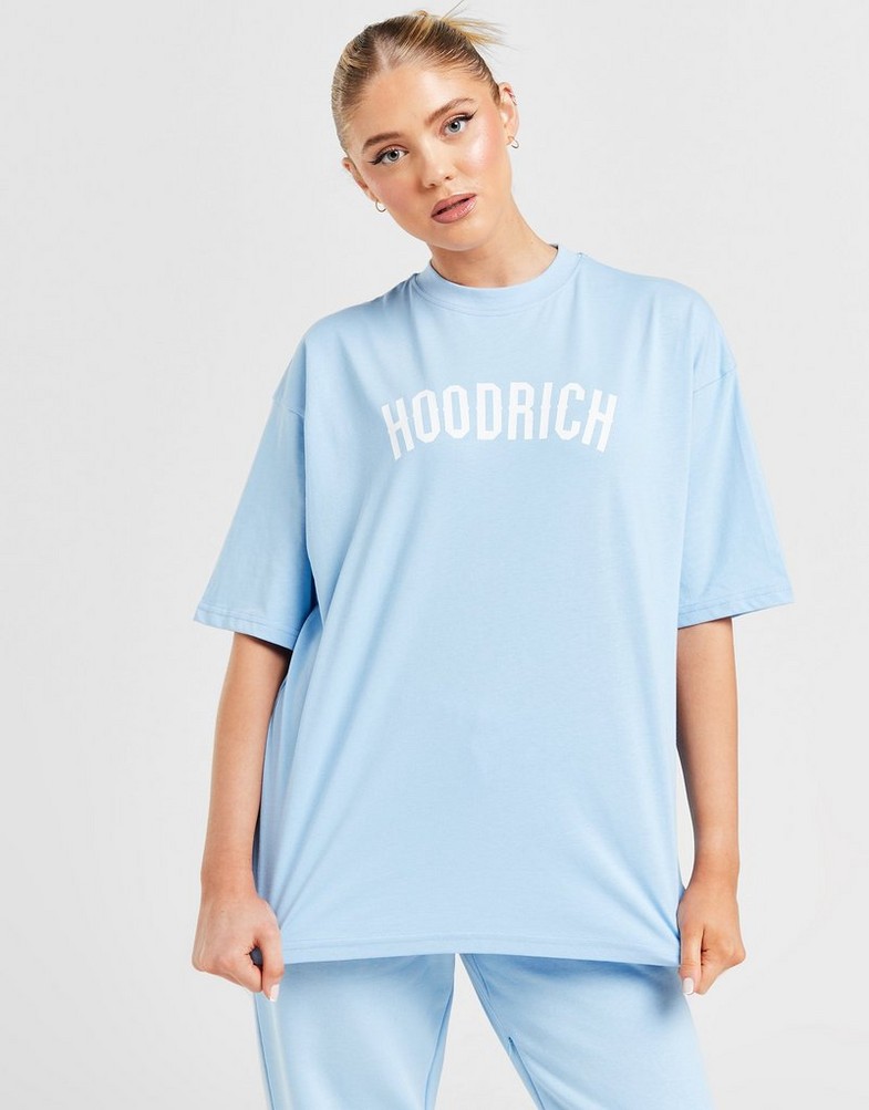 Női póló HOODRICH PÓLÓ STAPLE BF T BLUE